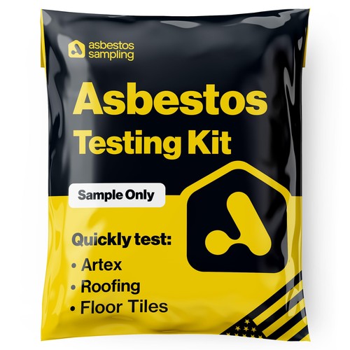 Asbestos test kit sample - asbestos,